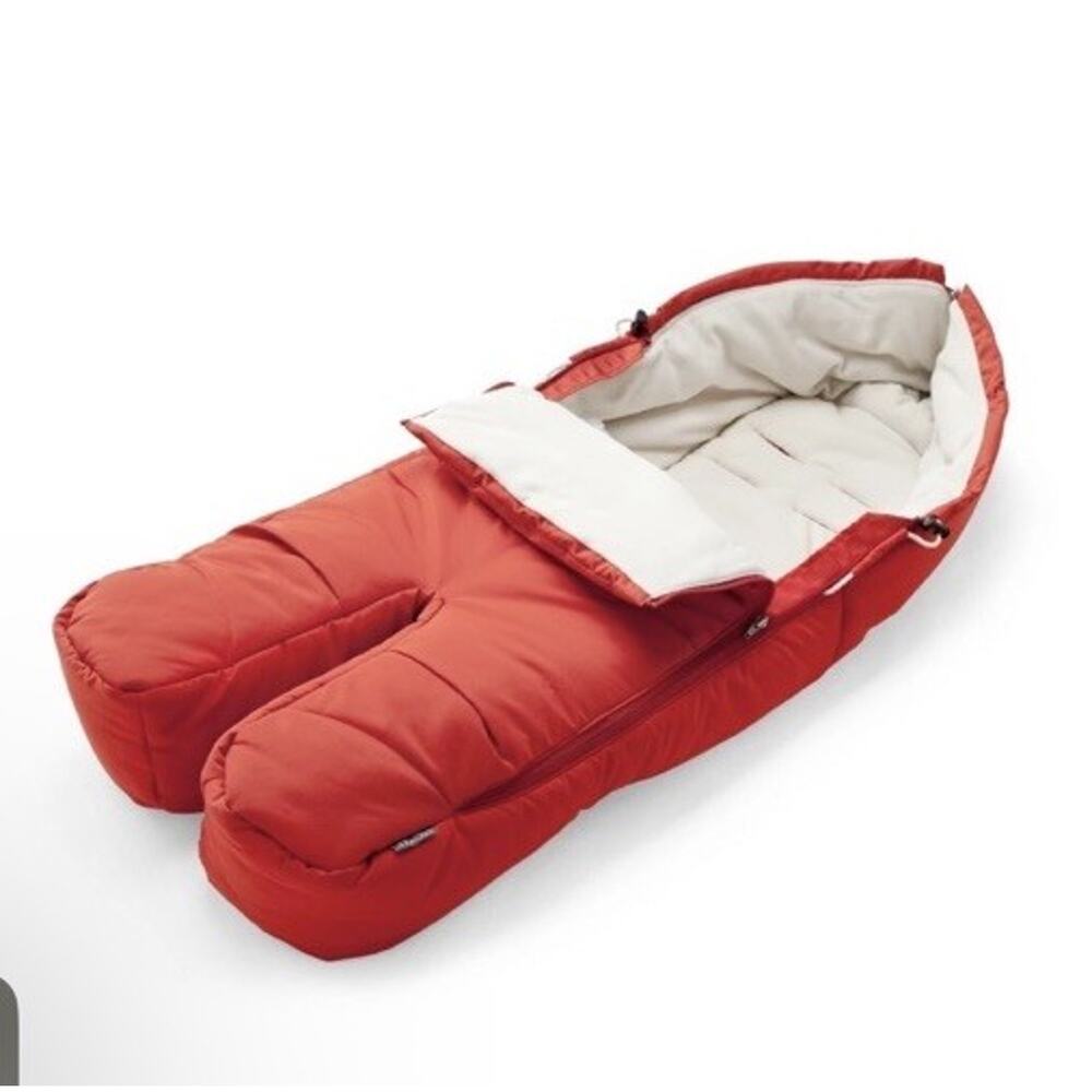 Stokke Xplory Footmuff Item No 177303 - RED NWT